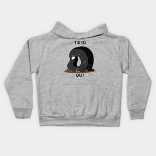 Tired Out Kids Hoodie